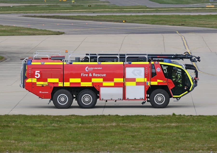 Airport fire truck